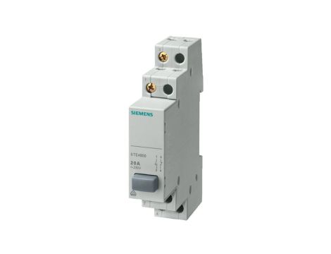 Przycisk modułowy 20A 1Z 1R szary monostabilny 5TE4800