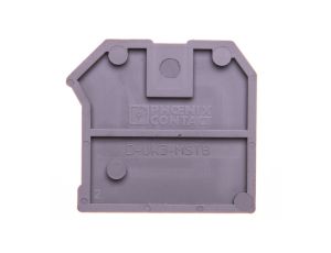 Ścianka końcowa szara D-UK 3-MSTB 3002047 /50szt./