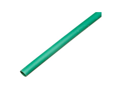 Rura termokurczliwa cienkościenna, odcinki 1m, CR 2,4/1,2 zielona, 427517 /100szt./