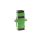 Adapter światłowodowy SC APC/SC APC, simplex, jednomodowy OS2, ceramiczna ferrula, zielony DN-96003-1APCSX