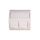 Adapter 45x45mm kątowy 2xRJ45 X-AKO-02-PK-B