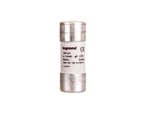 Wkładka bezpiecznikowa cylindryczna 22x58mm 63A gL 500V HPC 015563 /10 szt./