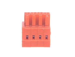Gniazdo MCS-MINI Classic 4-biegunowe pomarańczowe raster 3,81 mm 734-204 /100szt./