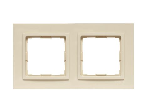 VENA2 Ramka podwójna krem 520382