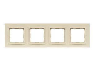 VENA2 Ramka poczwórna krem 520384