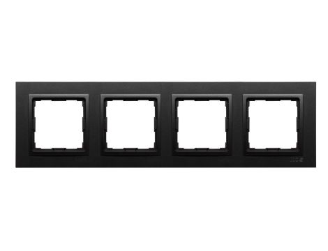 VENA2 Ramka poczwórna antracyt 526184