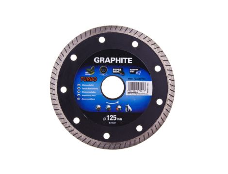 Tarcza diamentowa 115 x 22.2 mm turbo super cienka 57H620