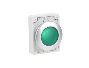 Główka lampki sygnalizacyjnej 30mm płaska zielona M30C-FL-G 183283