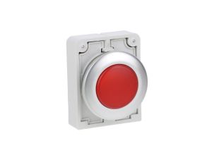 Główka lampki sygnalizacyjnej 30mm płaska czerwona M30C-FL-R 183282