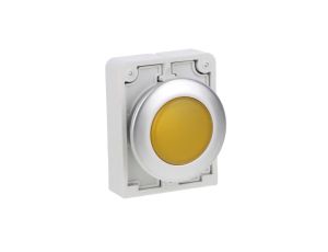 Główka lampki sygnalizacyjnej 30mm płaska zółta M30C-FL-Y 183285