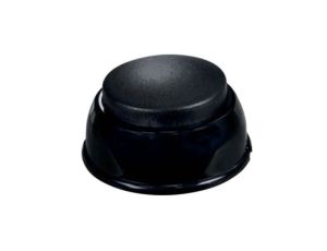 Wyłącznik nożny przelotowy, jednopozycyjny, zwierny, dwutorowy 16A 250V WN-2/16A/CZARNY