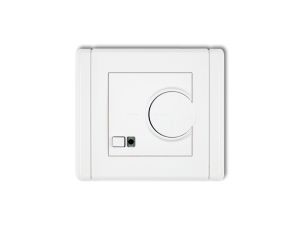 FLEXI Regulator temperatury elektroniczny z czujnikiem podpodłogowym biały FRT-1