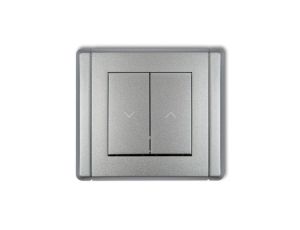 FLEXI Łącznik żaluzjowy srebrny metalik 7FWP-8