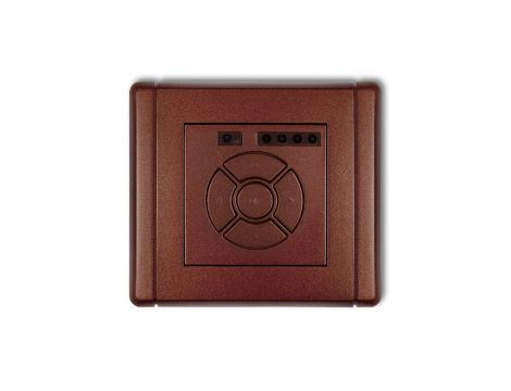 FLEXI Sterownik roletowy elektroniczny brązowy metalik 9FSR-2