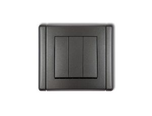 FLEXI Łącznik potrójny grafitowy 11FWP-7