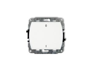 TREND Łącznik dwubiegunowy /0-1/ biały WP-9