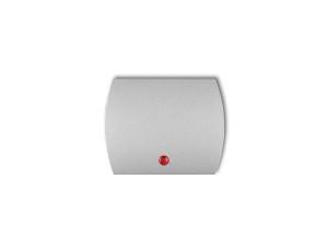 Klawisz z oczkiem do łączników serii TREND i LOGO srebrny 5KZO