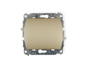 TREND Łącznik jednobiegunowy złoty 6WP-1