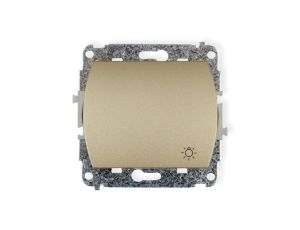 TREND Przycisk /światło/ złoty 6WP-5