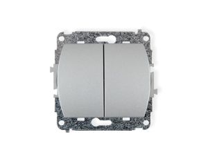 TREND Przycisk świecznikowy srebrny 5WP-44.1