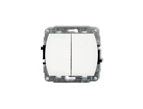 TREND Przycisk świecznikowy biały WP-44.1