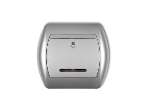 TREND Łącznik hotelowy srebrny metalik 7SH-1