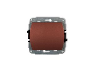 TREND Przycisk jednobiegunowy brązowy metalik 9WP-4.1