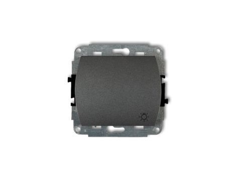 TREND Przycisk /światło/ grafitowy 11WP-5