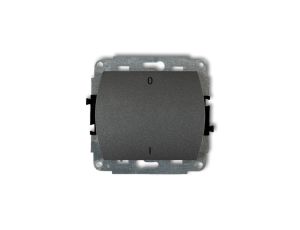 TREND Łącznik dwubiegunowy grafitowy 11WP-9