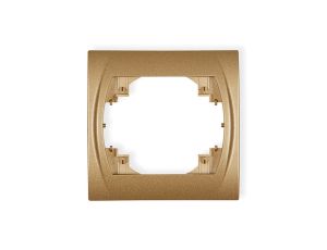 LOGO Ramka pozioma pojedyncza złoty metalik 8LRH-1