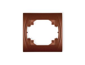 LOGO Ramka pozioma pojedyncza brĄzowy metalik 9LRH-1