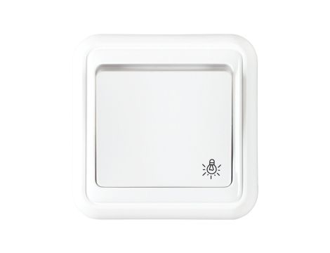 LIZA Przycisk /światło/ biały WPT-5