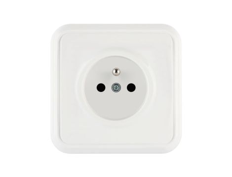 LIZA Gniazdo pojedyncze z/u biały GPT-1z