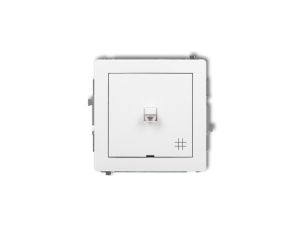 DECO Łącznik krzyżowy w stylu amerykańskim biały DWPUS-6