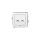 DECO Łącznik jednobiegunowy ze schodowym (wspólne zasilanie) w stylu amerykańskim biały DWPUS-10.1