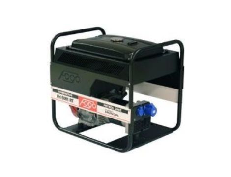 Agregat prądotwórczy 1-fazowy synchron 5,6kW 24,3A IP23 Honda GX390 auto reg nap (AVR) FH 6001 R