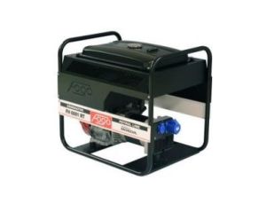 Agregat prądotwórczy 1-fazowy synchron 5,6kW 24,3A IP23 Honda GX390 auto reg nap (AVR) rozr + aku duży zbiornik paliwa FH 6001 R