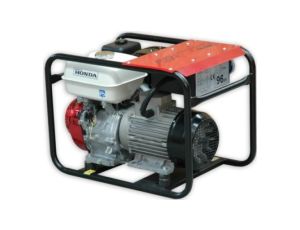Agregat prądotwórczy 1-fazowy asynchron 3,5kW 15,2A IP54 Honda GX270 rozr + aku FH 4541 E