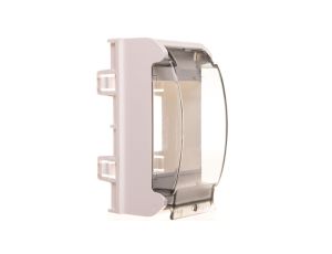 Uchwyt do aparatów modułowych do mocowania na bloku kolumnowym biały 031069