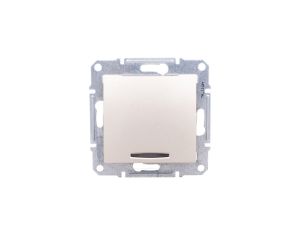 Sedna Przycisk schodowy z podświetleniem 10AX IP20 satyna SDN1520168