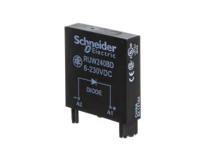 Moduł zabezpieczeniowy dioda 6- 250V AC/DC do gniazda mocy RPZ RUW240BD