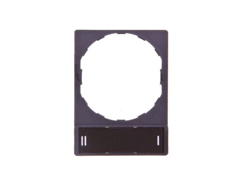 Szyld opisowy 30x40mm z etykietą 8x27mm I-II ZBY2179