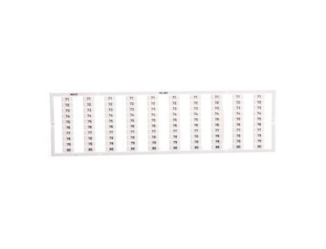 Oznaczniki WMB 10x 71-80 794-603 /5szt./
