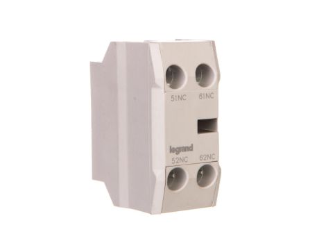 Blok styków pomocniczych 2R do CTX3 3P (9-150A) / 4P (40-135A) 416852