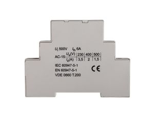 Styk pomocniczy 1Z 1R montaż boczny HS11 004600173