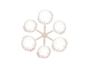 Odciążenie kabla KHR 02 30x10-14mm 30x13-16mm 36001012 /60szt./