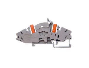 Złączka rozłączalno-pomiarowa 6mm2 do przekładników pradądowych szara 282-821 /20szt./