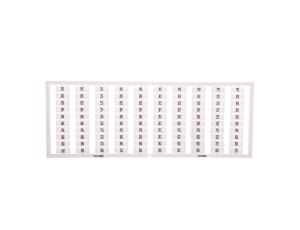 Ramka z oznacznikami 1x 601-700 209-514 /5szt./