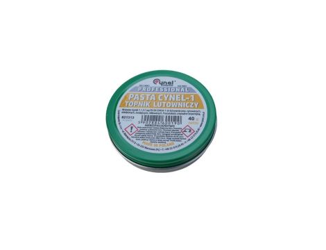 CYNEL UNIPRESS PASTA-CYNEL-1 40G Topnik lutowniczy PROFESSIONAL