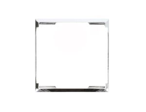 ARIA Ramka ozdobna do gniazd podwójnych do ramek srebro RO-4U/67